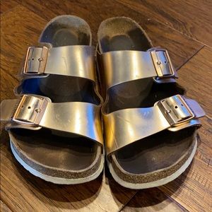 Rose Gold Birkenstock